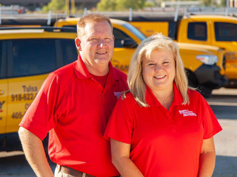 The owners of Dandi Guaranty Pest Solutions and Termite Protection