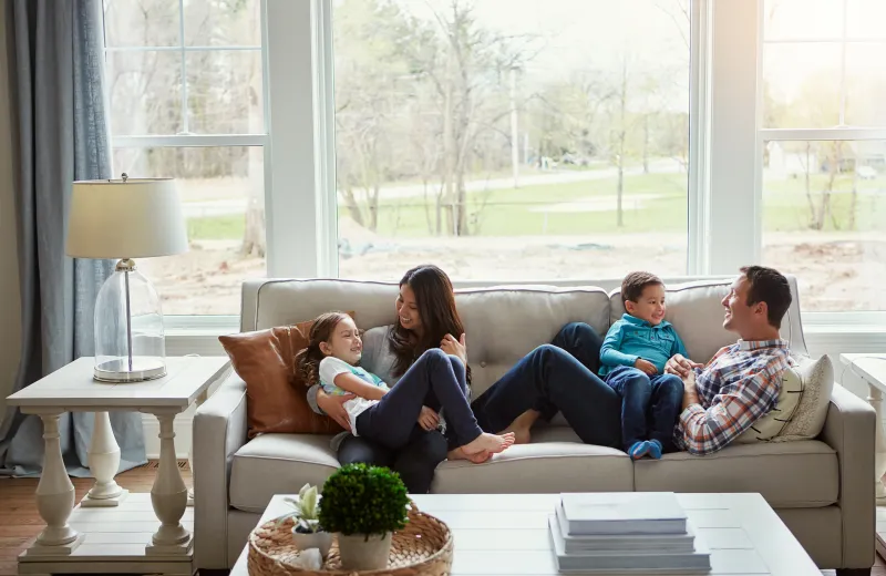 family-on-couch