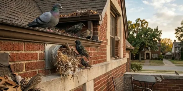 Tulsa Birds Pigeons, Starlings, and Sparrows